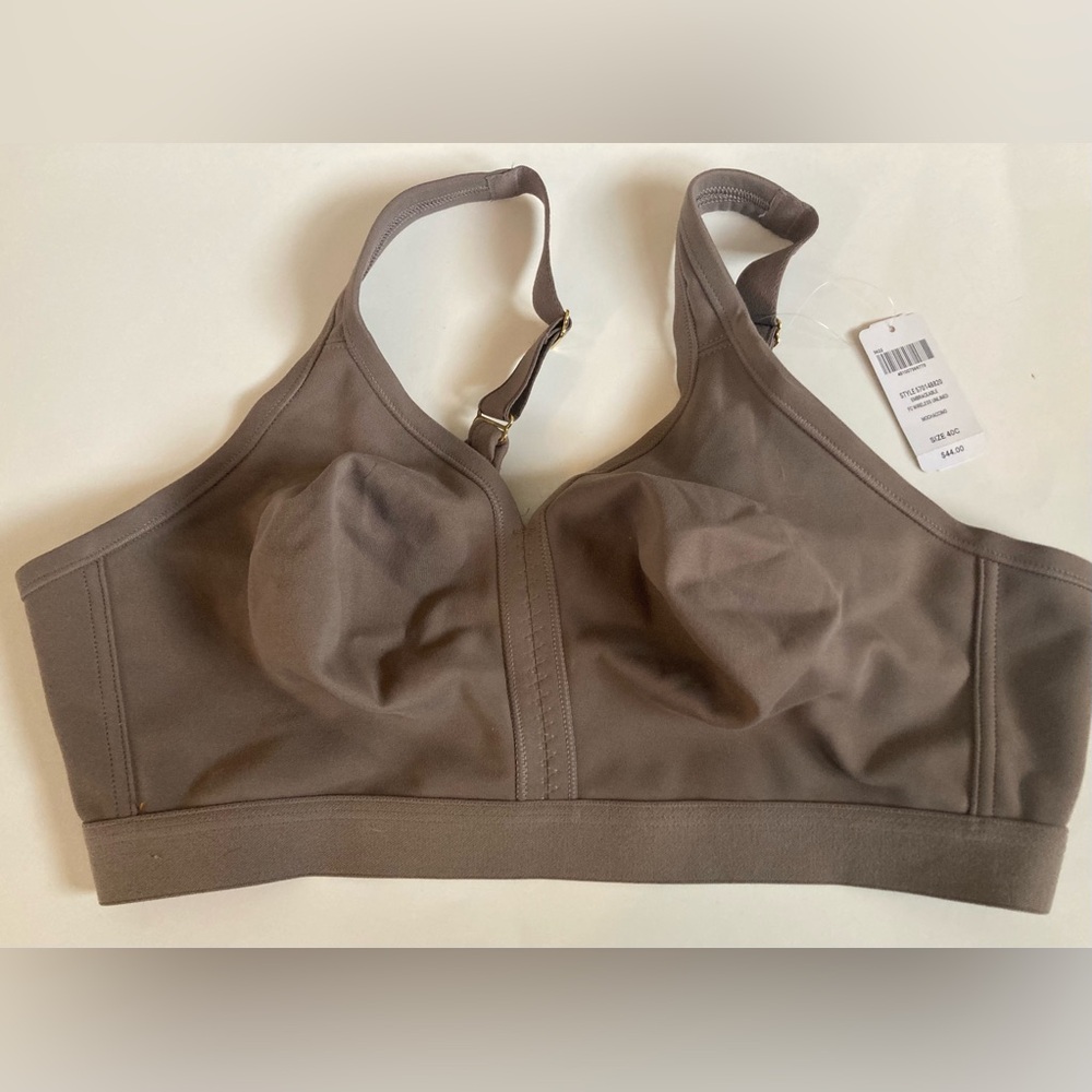 New Soma Embraceable FC wireless unlined bra Mochaccino 40C